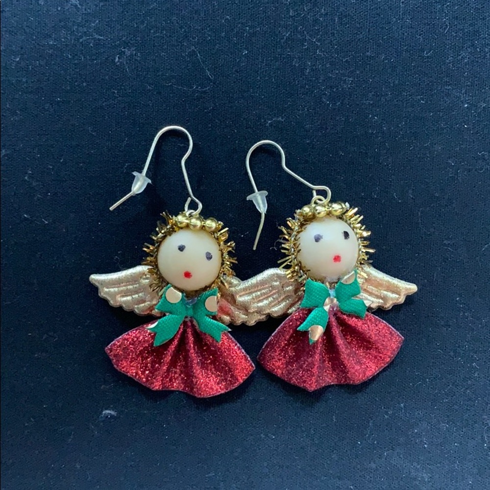 Angel earrings